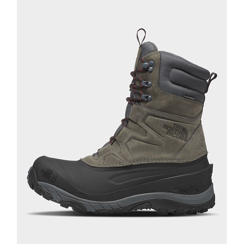 The North Face Boots Mens Australia - The North Face Chilkat 400 Ii Grey / Black (GXA-068315)